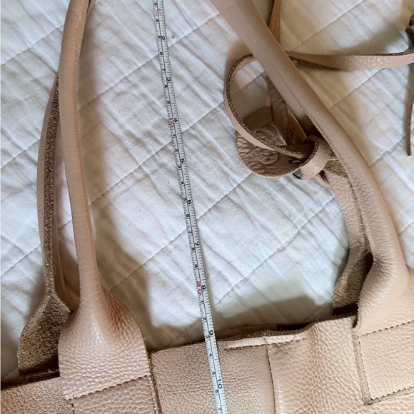 Elegant pinkish beige Tote Bag (AG Alma De Gaucho) - Picture 7 of 7